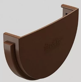 Заглушка желоба, воронки водостока Деке Стандарт