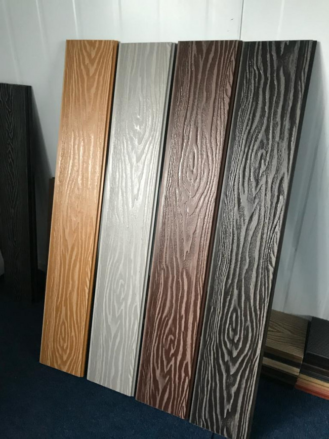 Фасадная 3-D доска  ДПК ACERO 3D Слоновая кость