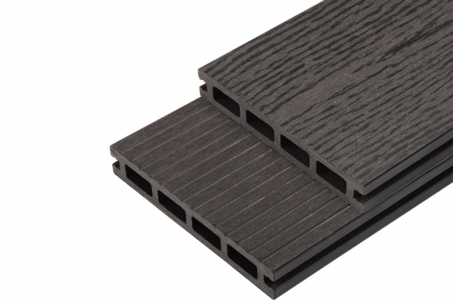 Террасная доска из ДПК WOODVEX Select Графит
