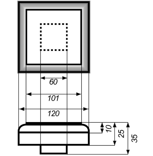 Крышка верхняя из ДПК Faynag Wood Шоколад